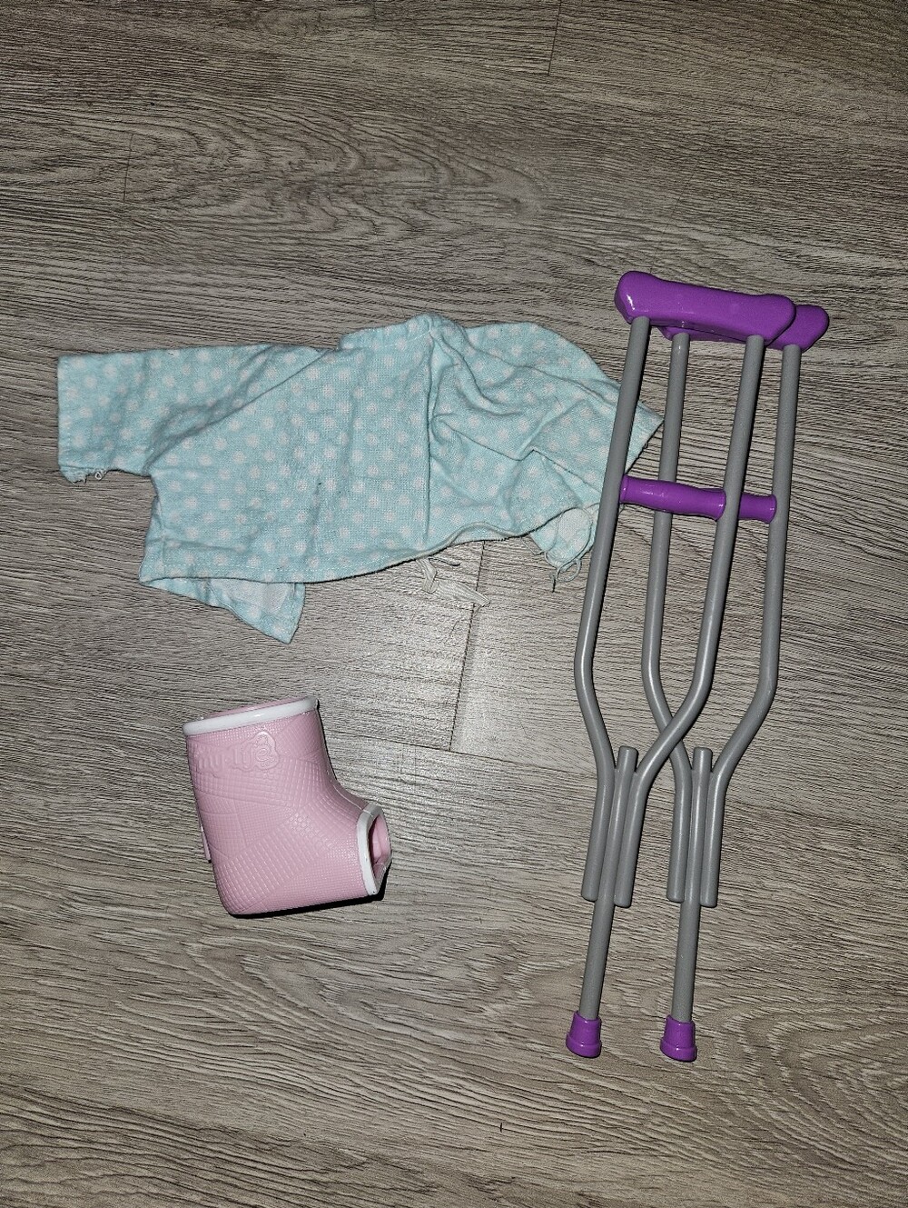🧡3/$15 My Life As 18" Doll Cast And Crutches Set